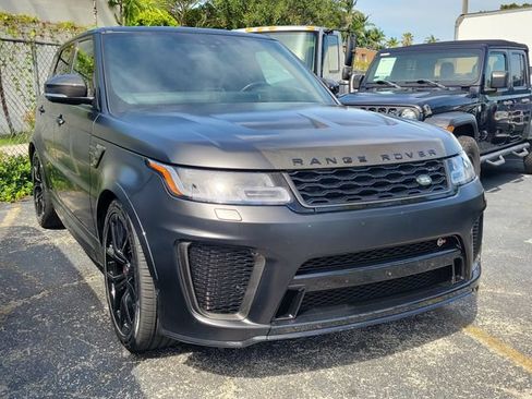 Used 2022 Land Rover Range Rover Sport SVR AWD/4WD image 2