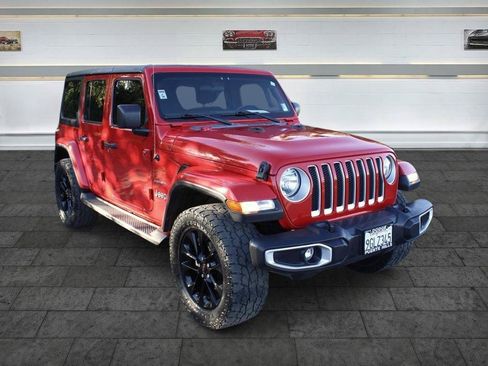 Used 2020 Jeep Wrangler Unlimited Sahara AWD/4WD image 1