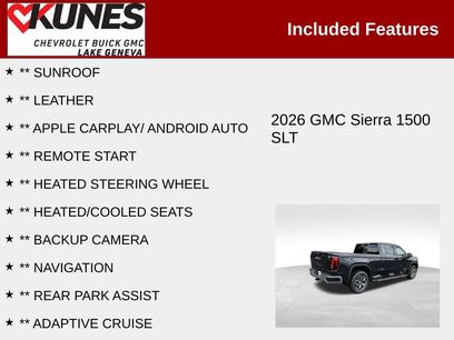 New 2026 GMC Sierra 1500 SLT w/ SLT Premium Plus Package