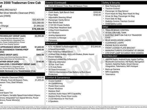Used 2024 RAM 3500 Tradesman w/ Towing Technology Group AWD/4WD image 5