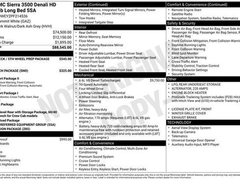 Used 2023 GMC Sierra 3500 Denali image 16