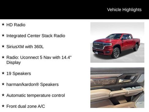 Used 2026 RAM 1500 Limited AWD/4WD image 15