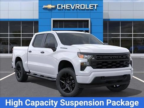 New 2026 Chevrolet Silverado 1500 Custom w/ Turbomax Blackout Package RWD image 9