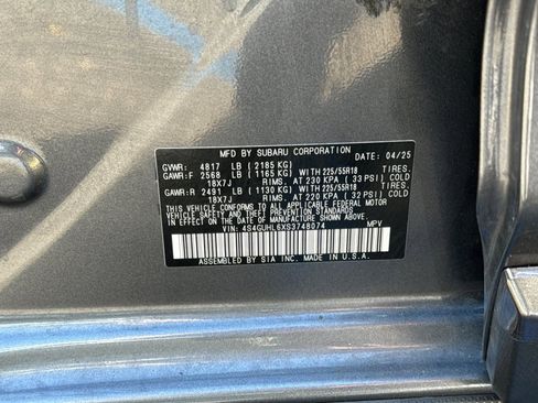 Certified 2025 Subaru Crosstrek 2.5i Limited w/ Crosstrek Mirror Package image 31