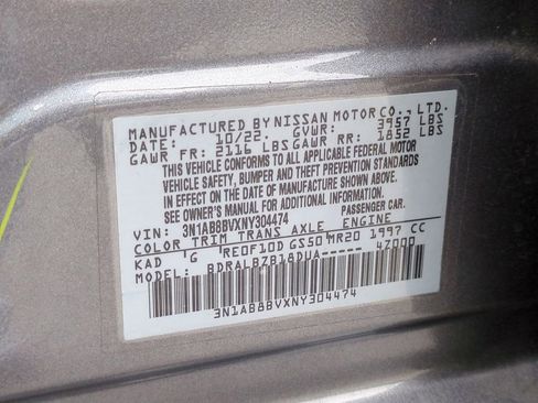 Certified 2022 Nissan Sentra S image 28