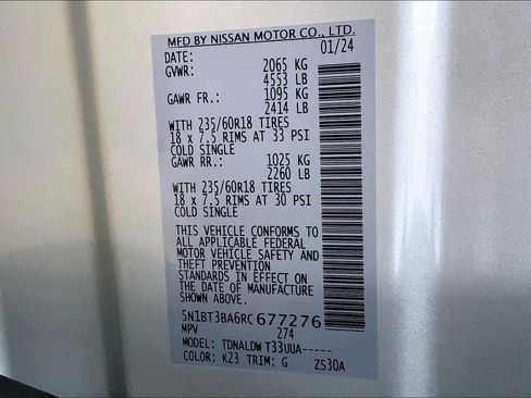 Used 2024 Nissan Rogue SV FWD image 33
