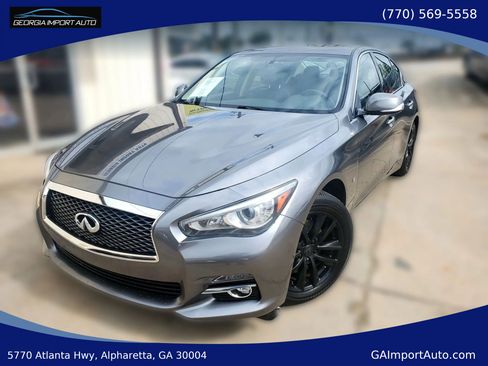 Used 2015 INFINITI Q50 AWD w/ Moonroof Package image 1