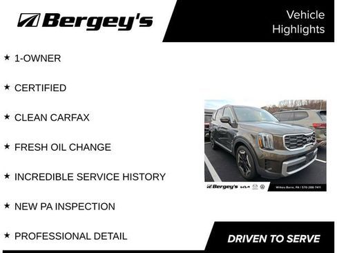 Certified 2023 Kia Telluride S w/ S Sunroof Package image 4