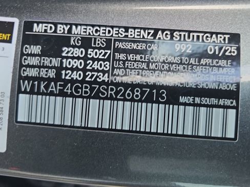 Certified 2025 Mercedes-Benz C 300 Sedan image 40