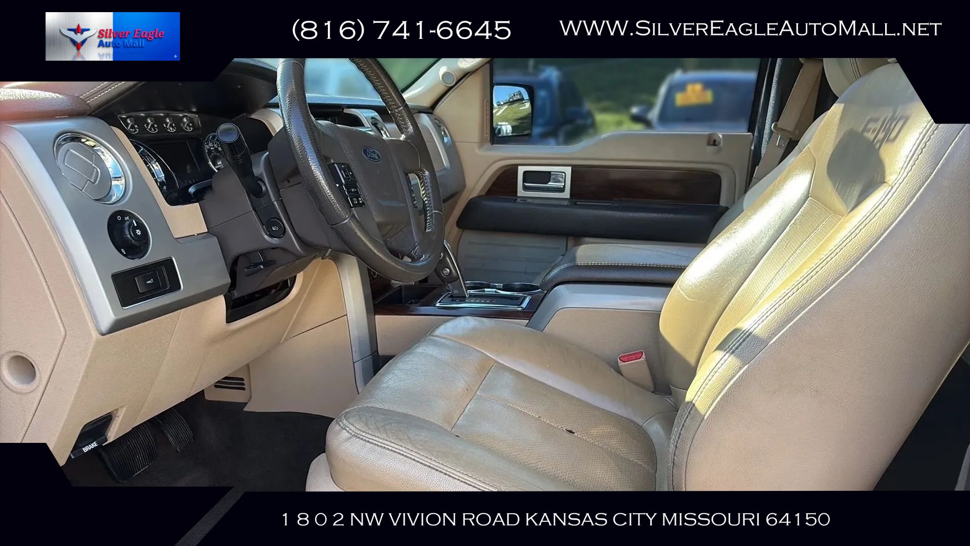 Used 2012 Ford F150 Lariat w/ Lariat Chrome Pkg AWD/4WD image 9
