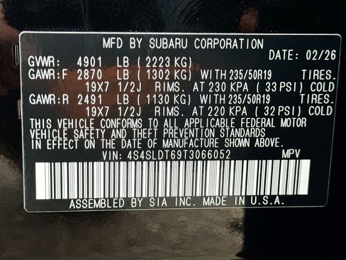New 2026 Subaru Forester Touring AWD/4WD image 42