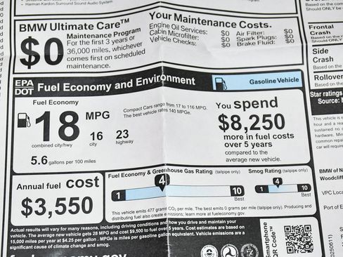 Used 2025 BMW M3 Competition w/ Executive Package image 83