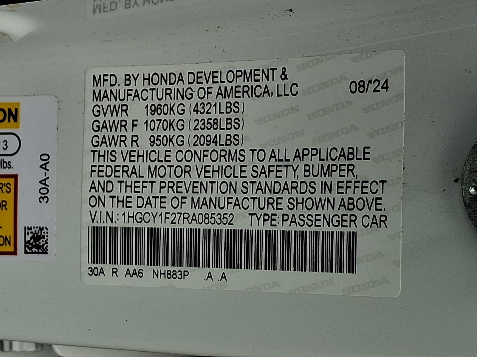 Used 2024 Honda Accord LX image 27