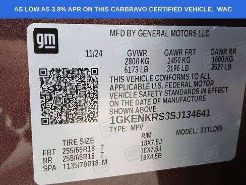 Certified 2025 GMC Acadia Elevation image 35