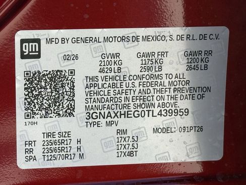 New 2026 Chevrolet Equinox LT image 24