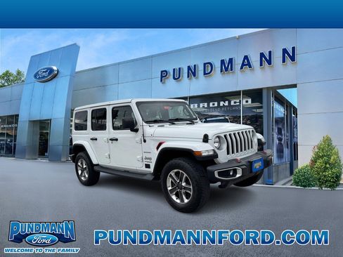 Used 2019 Jeep Wrangler Unlimited Sahara w/ Dual Top Group image 1