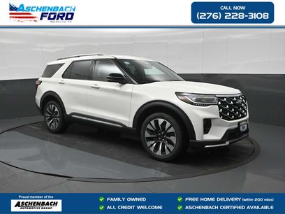 New 2026 Ford Explorer Platinum w/ LUX Leather Package