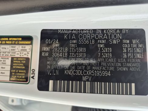 Used 2024 Kia EV6 Light AWD/4WD image 25