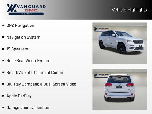 Used 2020 Jeep Grand Cherokee Summit w/ Platinum Series Group AWD/4WD image 5