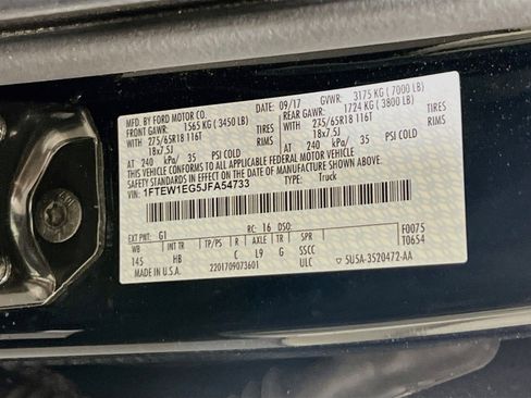 Used 2018 Ford F150 Lariat w/ Max Trailer Tow Package image 31