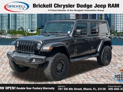 Used 2022 Jeep Wrangler Unlimited Sport AWD/4WD image 1