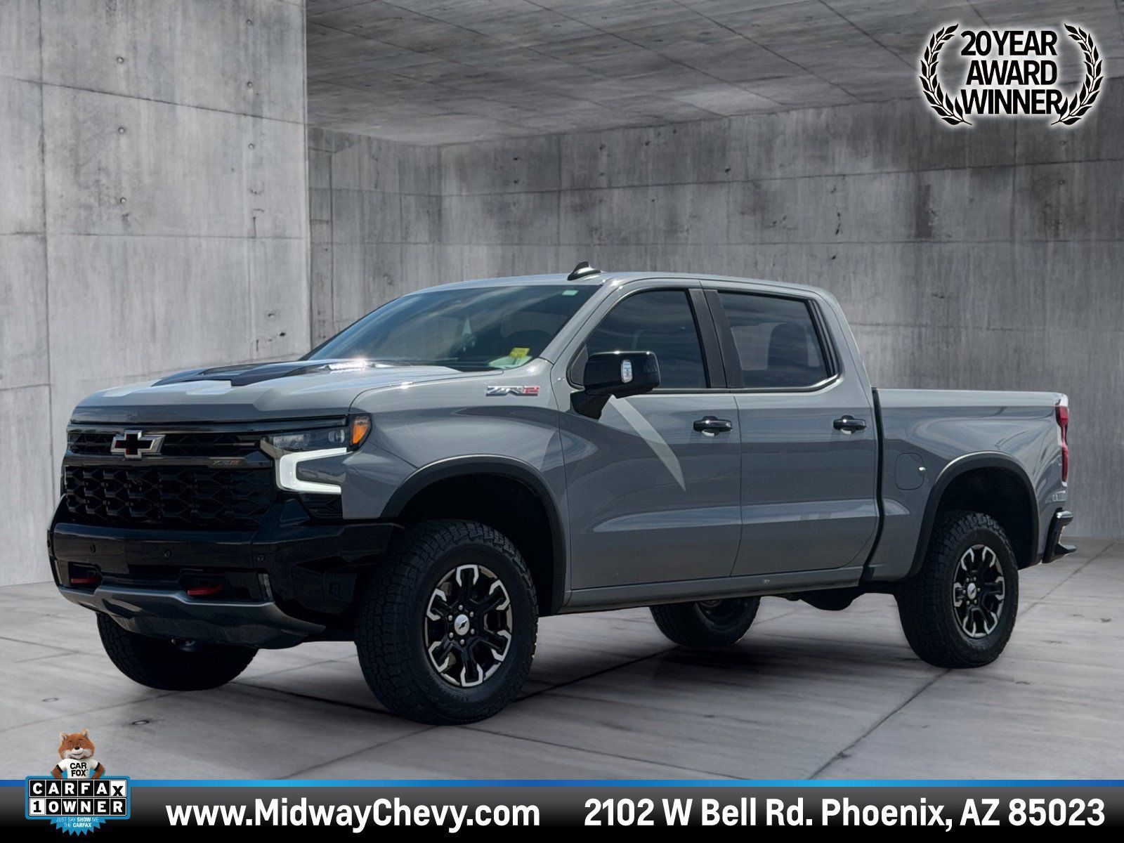 Certified 2025 Chevrolet Silverado 1500 ZR2 w/ Technology Package AWD/4WD image 1