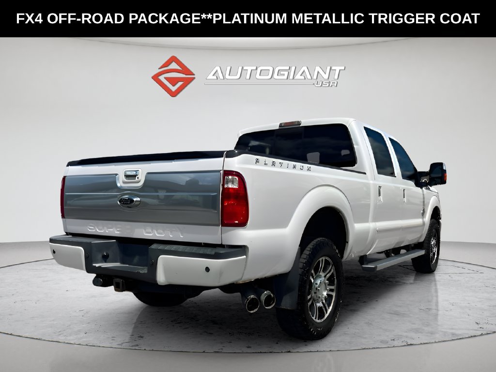 Used 2013 Ford F350 Platinum w/ FX4 Off Road Pkg AWD/4WD image 7