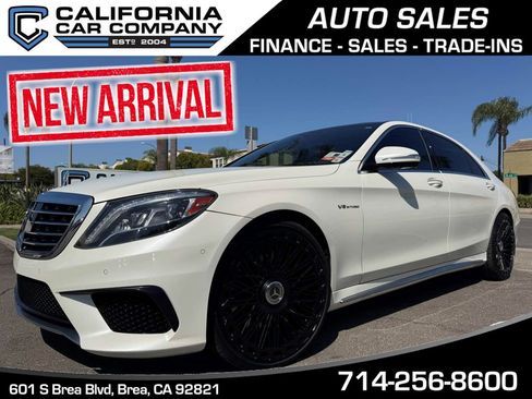 Used 2016 Mercedes-Benz S 63 AMG 4MATIC Sedan image 1