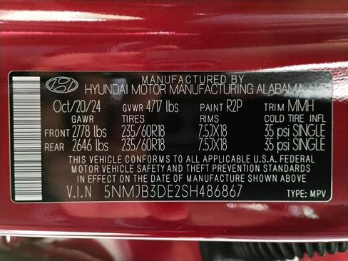 Used 2025 Hyundai Tucson SEL image 98