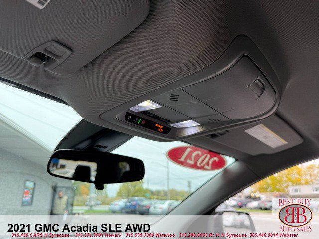 Used 2021 GMC Acadia SLE w/ Driver Convenience Package AWD/4WD image 24