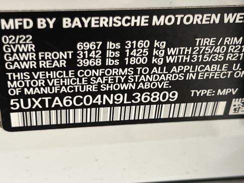 Used 2022 BMW X5 xDrive45e w/ M Sport Package AWD/4WD image 34