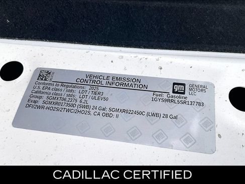 Certified 2025 Cadillac Escalade ESV Sport Platinum AWD/4WD image 28