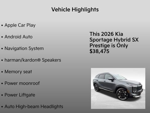 New 2026 Kia Sportage SX Prestige image 5