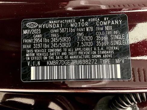 Certified 2023 Hyundai Palisade Calligraphy w/ Cargo Package image 33