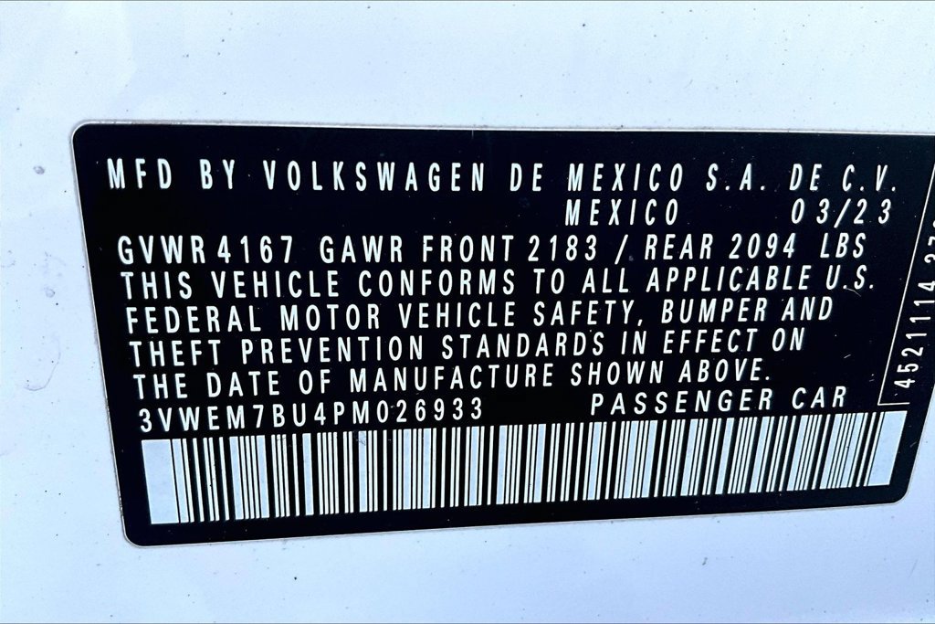 Used 2023 Volkswagen Jetta SE FWD image 19