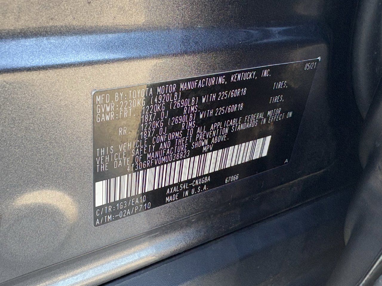 Used 2021 Toyota RAV4 Limited AWD/4WD image 33