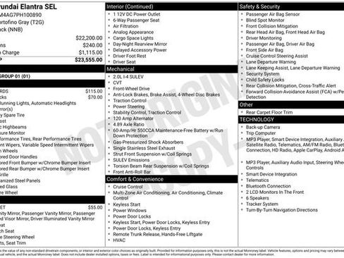 Used 2023 Hyundai Elantra SEL FWD image 19