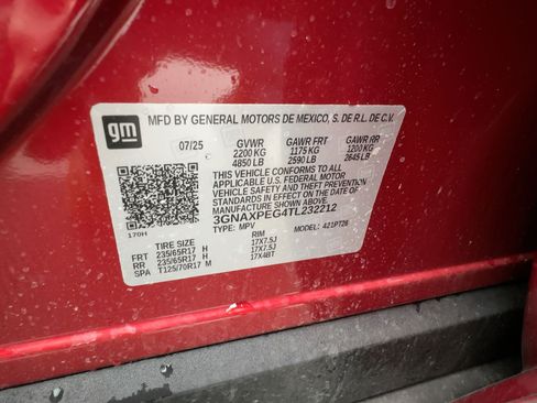 New 2026 Chevrolet Equinox LT image 19