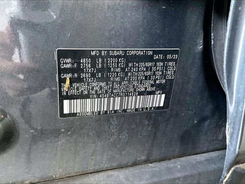 Certified 2024 Subaru Outback Premium AWD/4WD image 19