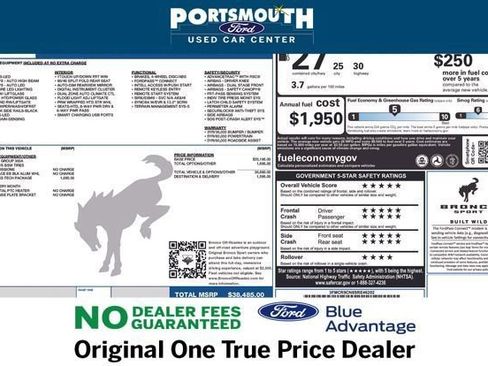Used 2025 Ford Bronco Sport Outer Banks w/ Outer Banks Tech Package+ image 28