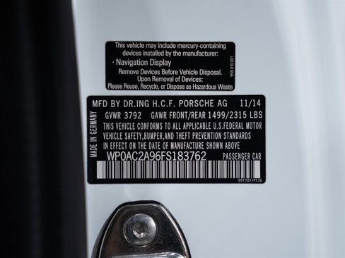 Used 2015 Porsche 911 GT3 RWD image 27