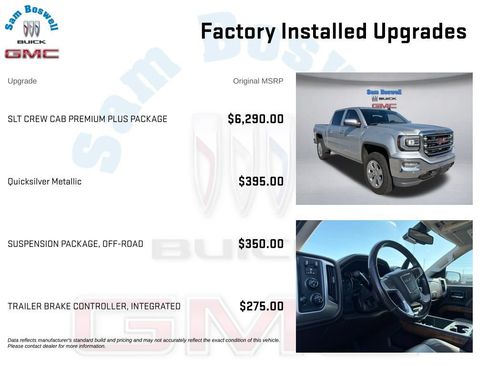 Used 2016 GMC Sierra 1500 SLT AWD/4WD image 4