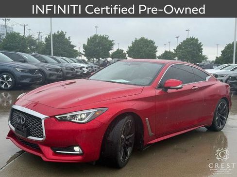 Certified 2022 INFINITI Q60 3.0t Luxe w/ Essential Package RWD image 4