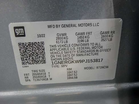 Certified 2023 Chevrolet Traverse LT FWD image 36