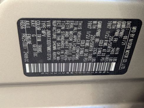 Certified 2021 Nissan Rogue Platinum image 33