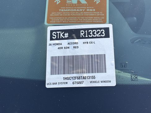 Certified 2026 Honda Accord EX-L image 31