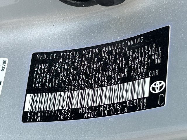 Used 2024 Toyota Corolla LE FWD image 34