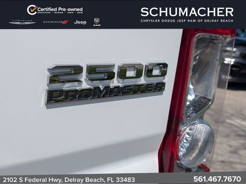 Used 2025 RAM ProMaster 2500 w/ Convenience Group FWD image 13
