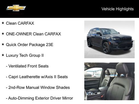 Used 2024 Jeep Grand Cherokee Limited w/ Luxury Tech Group II AWD/4WD image 17