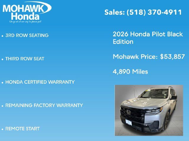 Certified 2026 Honda Pilot Black Edition image 23